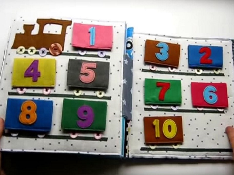 Fejleszti a kisgyermek kézügyességét, matematikai képességeit és a koncentrációt - Így készül a foglalkoztató textilkönyv házilag